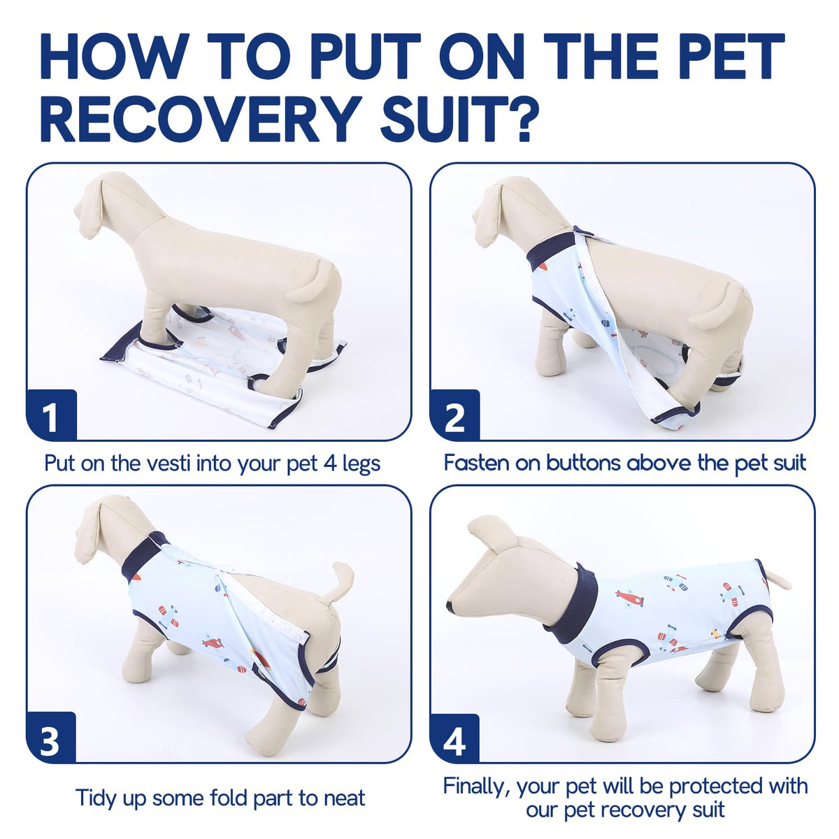 SAWMONG Dog Recovery Suit - view 13