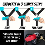 UnbuckleMe Car Seat Buckle Release Tool - Aqua Blue view 4