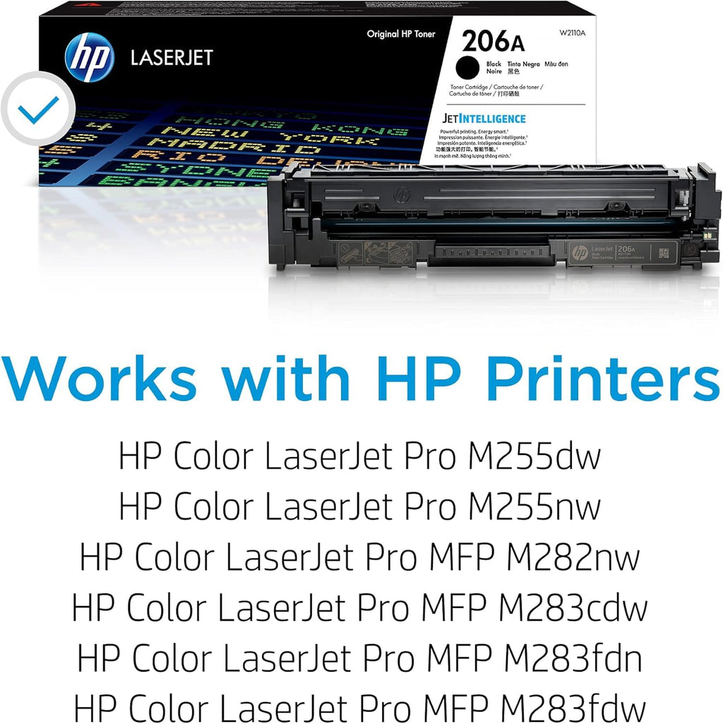 HP 206A (W2110A) Original Cartridge Black Toner 2-Pack for M255/M282/M283