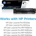 HP 206A (W2110A) Original Cartridge Black Toner 2-Pack for M255/M282/M283