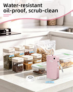 ORGSTA Label Maker, Portable Bluetooth Label Maker Machine with Tape - Pink view 5