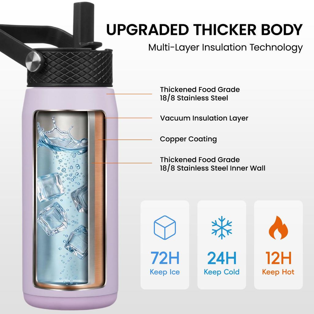 Konokyo oz Insulated Stainless Steel Water Bottle