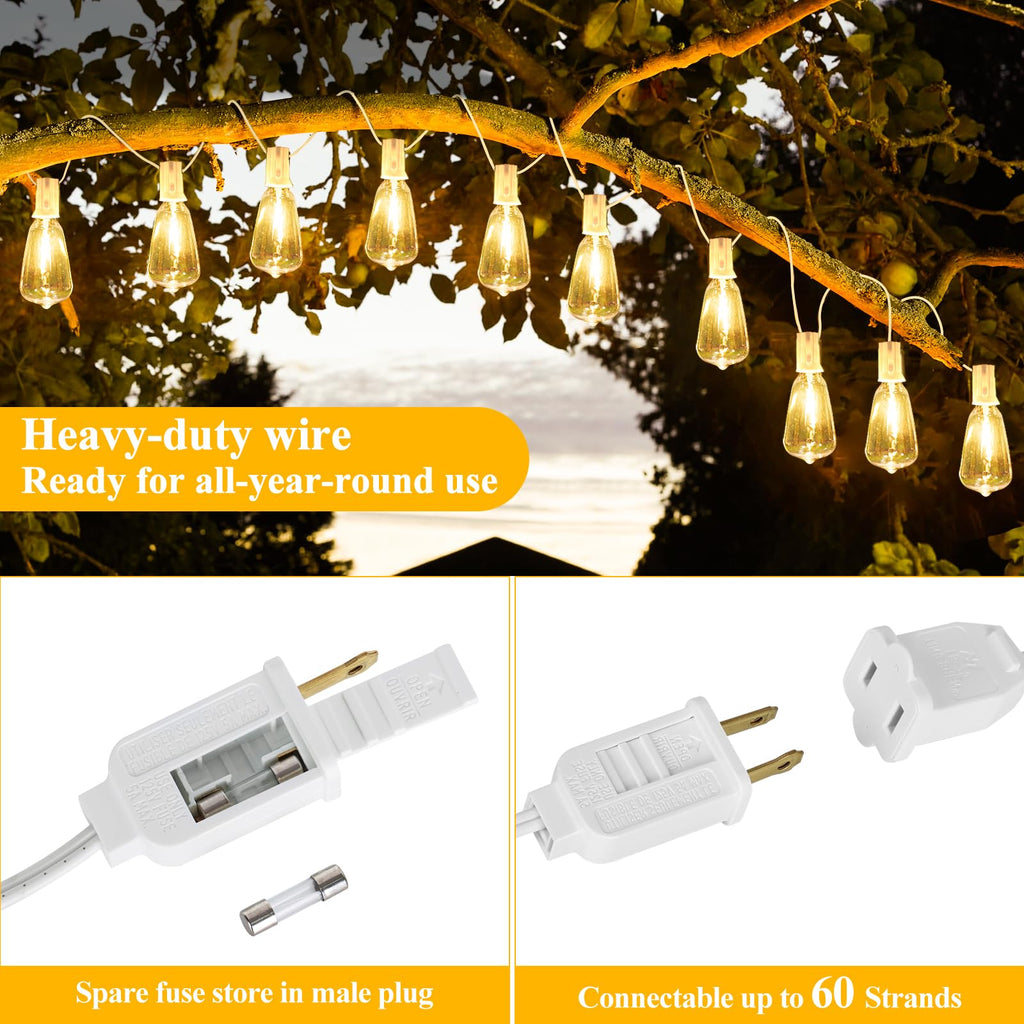 Brightever Outdoor String Lights
