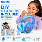 Kids Bluetooth Headphones Wireless Over-Ear,68Hrs,Volume Limit 85/94dB - Blue view 8