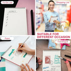 Engrowtic Graph Paper Spiral Notebook A5 - Red / 2 view 5