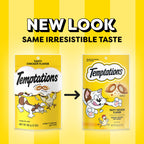Temptations Classic Crunchy and Soft Cat Treats, Tasty Chicken, 3 oz, 12pk (E7230603) (Pack of 12)