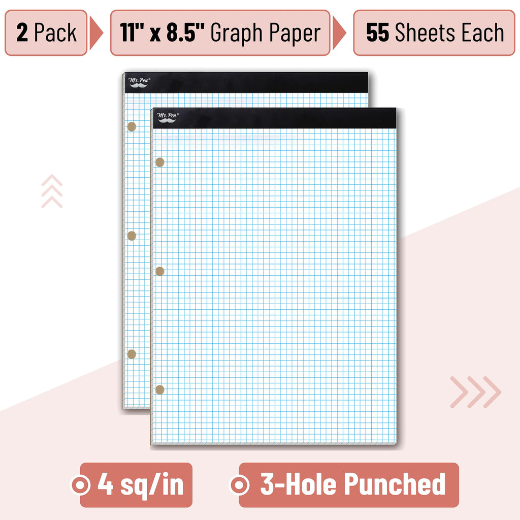 Mr. Pen- Graph Paper Pad