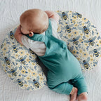 Nursing Pillow Covers for Boy Girl Bees - Bees view 1