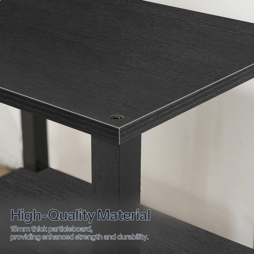 HOOBRO 2-Tier Printer Stand with Charging Station, Under Desk Printer Table, Printer Cart (additional view 5)
