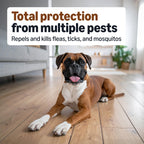 Amazon Basics Preventative Flea, Tick & Mosquito Topical Treatment for Large Dogs (21-55 (additional view 2)