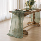 Cheesecloth Table Runner