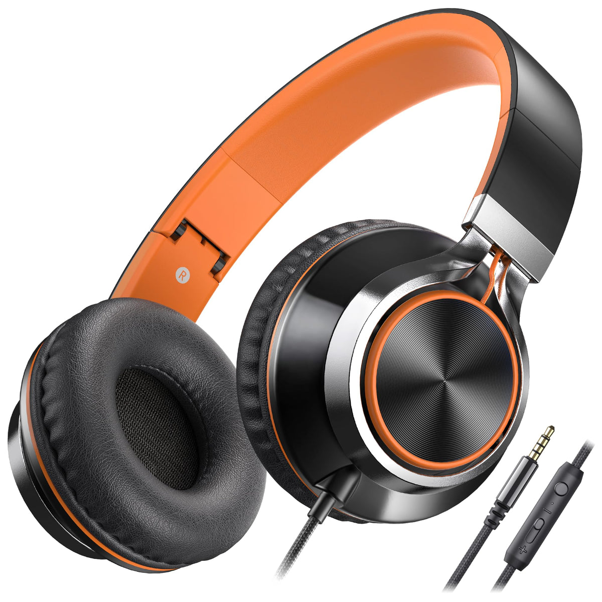 AILIHEN C8 Wired Headphones - Black