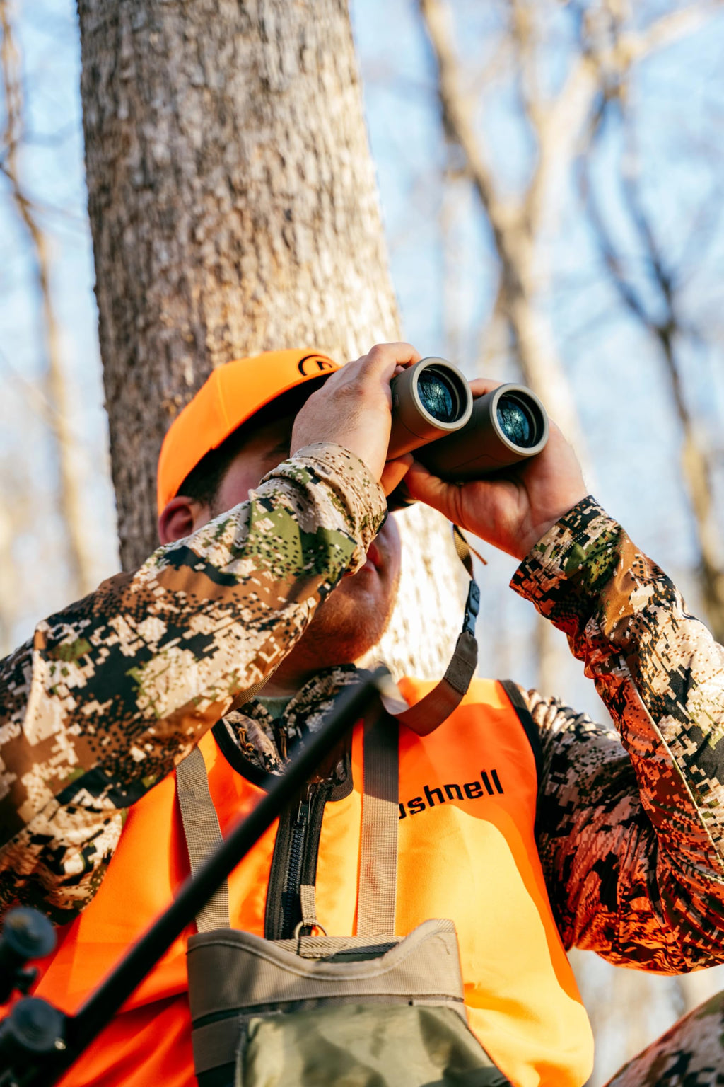 Bushnell HD Optical System Waterproof Binoculars, Green - 8x42 Binoculars view 5