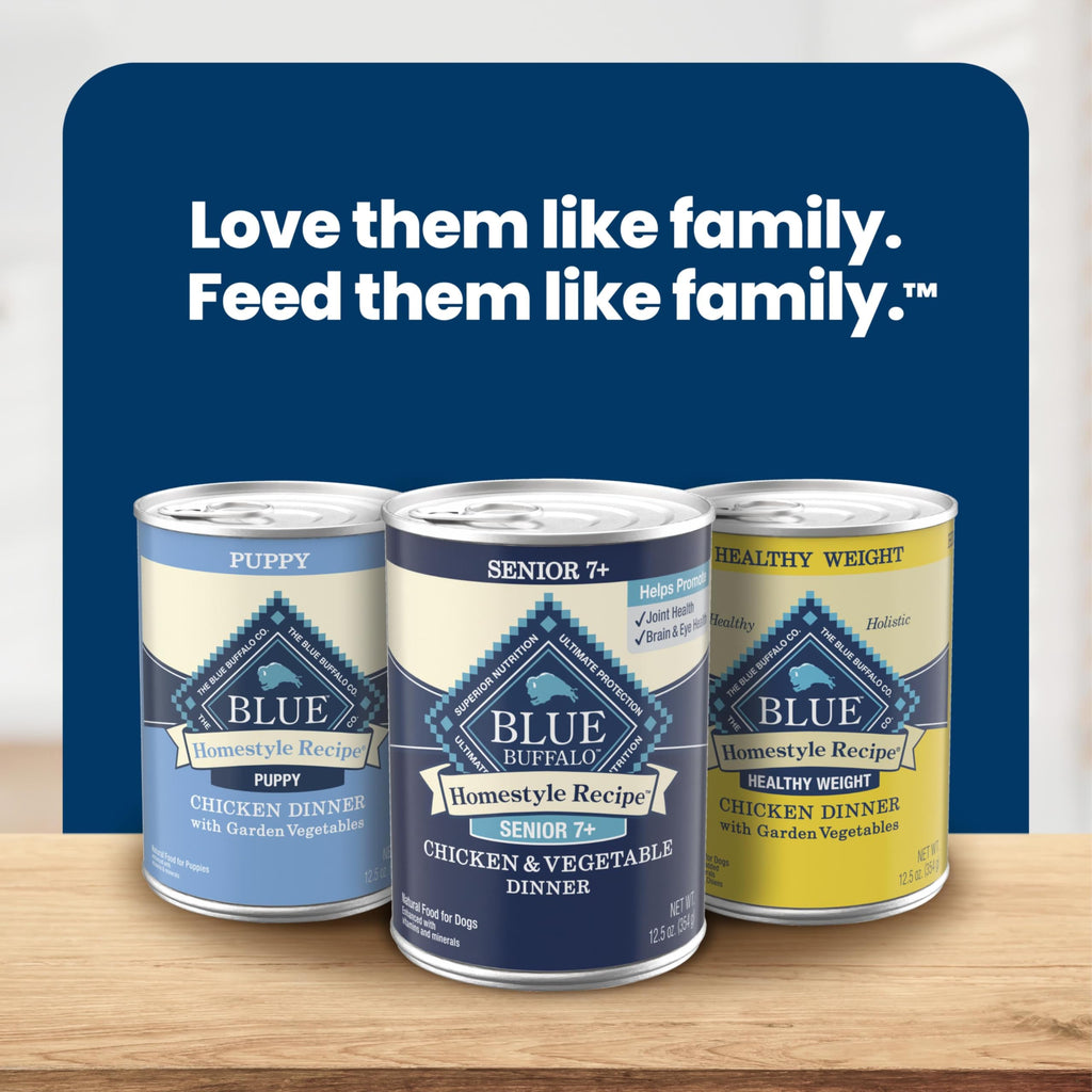 Blue Buffalo Homestyle Recipe Senior Wet Dog Food