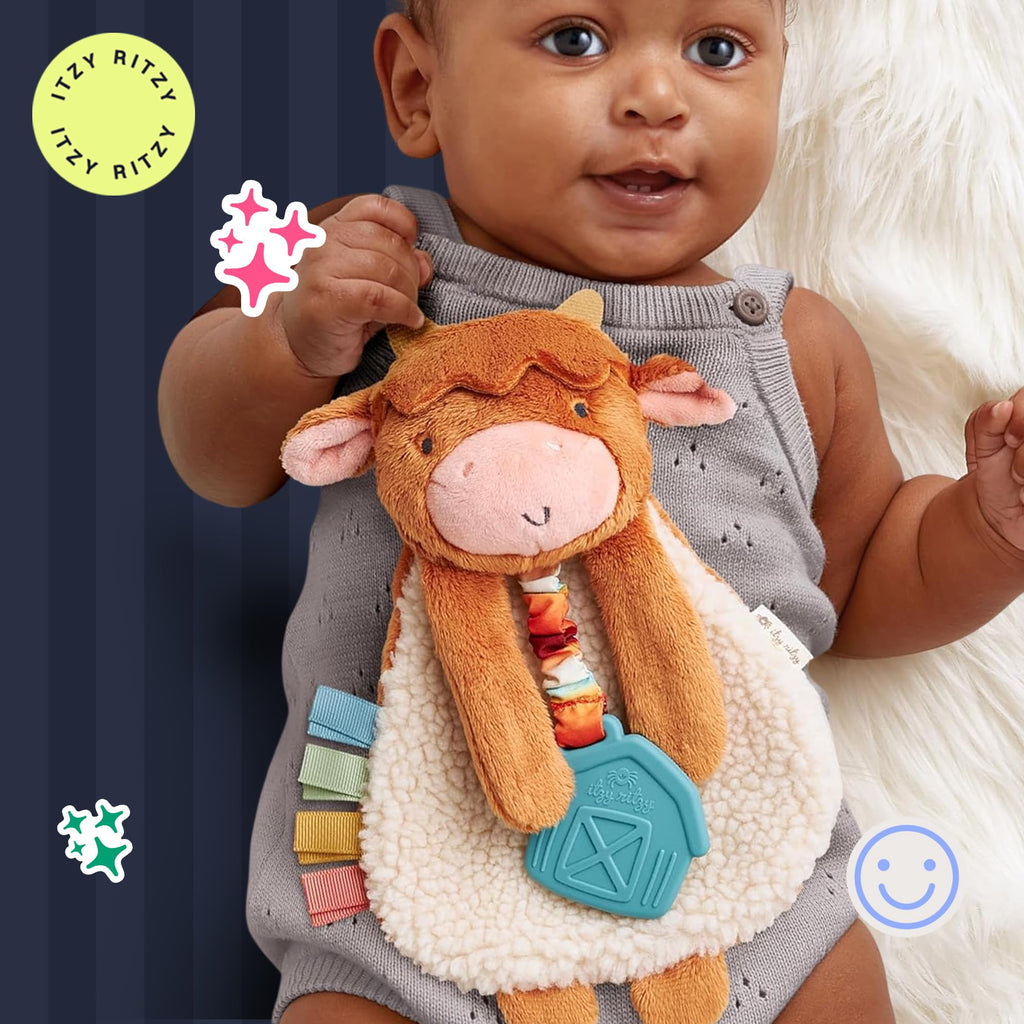 Itzy Ritzy Lovey Including Teether, Teething Relief