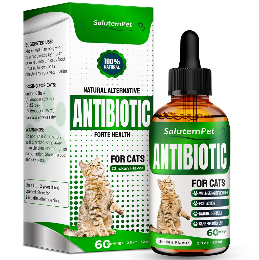 Cat Antibiotic for Infections, UTIs, Respiratory Moments, Cold, & Allergies | Antibiotics