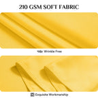Softalker Rectangle Tablecloth - Yellow / 54" x 54" (Square) view 4