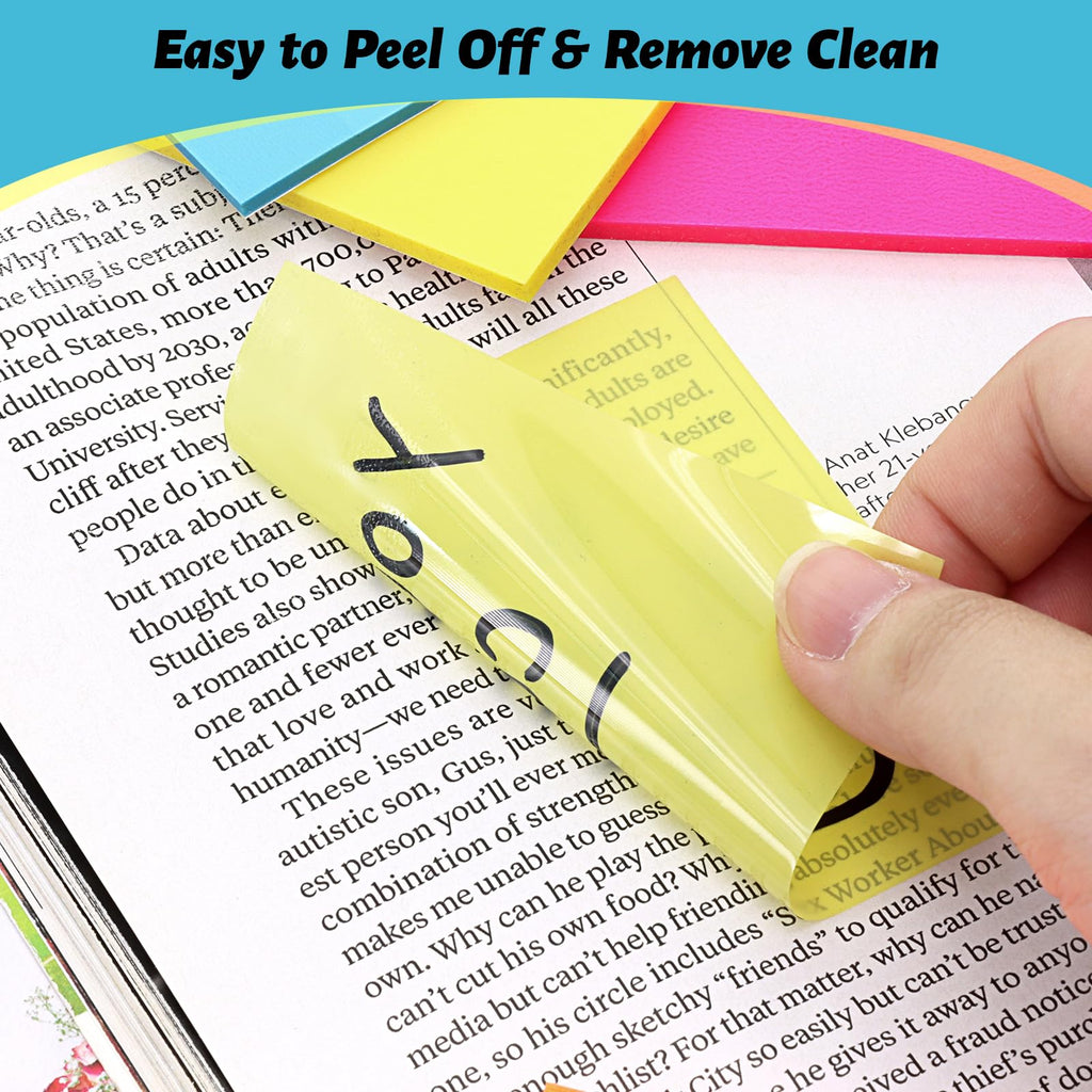 800 Sheets Transparent Sticky Notes