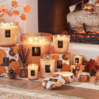 Voluspa Large Scented Candle Jar 18 Oz, 100 Hr Burn - 21 - Spiced Pumpkin Latte view 5