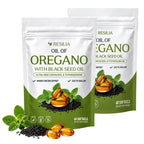 Resilia Oil Of Oregano Softgels with Black Seed Oil - 120 Softgels