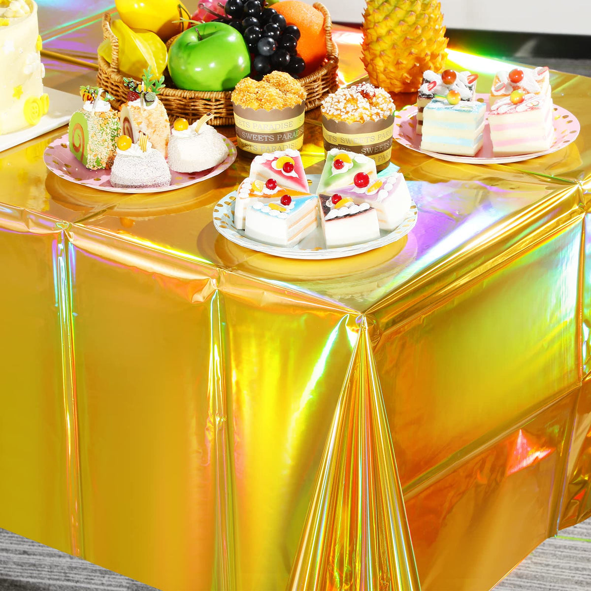 Funny Laser Tablecloth - Gold / 1 view 4