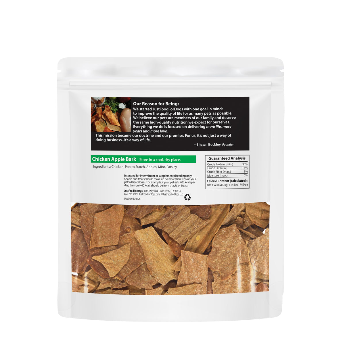 JustFoodForDogs Healthy Dog Treats