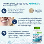 Oracoat XyliMelts for Dry Mouth Night Time or Day - Mild Mint / 100 Count view 2