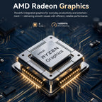 GMKtec M5S Gaming PC Mini Desktop Computer Ryzen 5400U 16GB DDR4 512GB SSD (additional view 2)