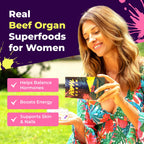 Primal Queen Grass Fed Beef Organ Supplement for Women