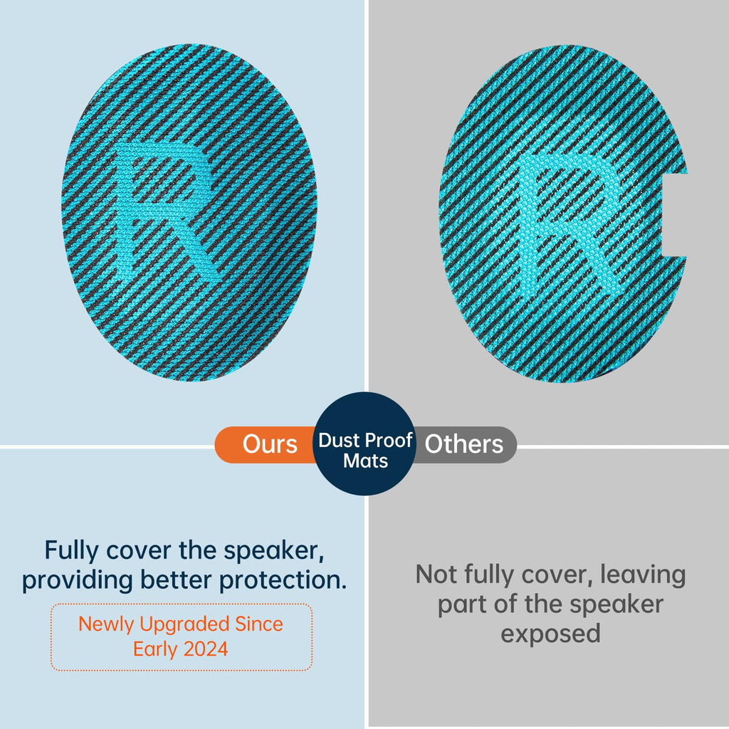 Aurivor Replacement Ear Pads for Bose QuietComfort QC35 QC25 QC15 QC2 Headphones - Black view 4