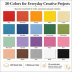 Envelopus 8.5 x 11 Cover Stock - Colored view 2