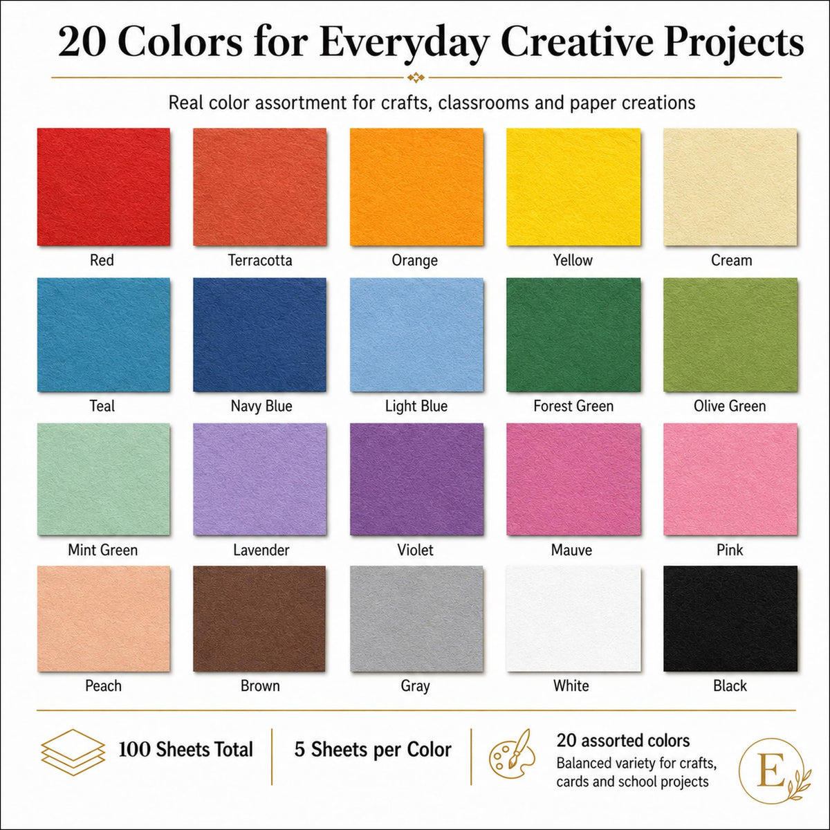 Envelopus 8.5 x 11 Cover Stock - Colored view 2