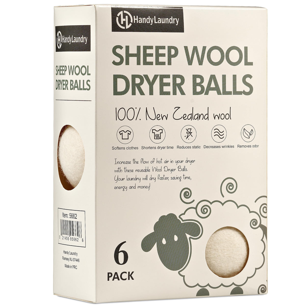 Handy Laundry Wool Dryer Balls