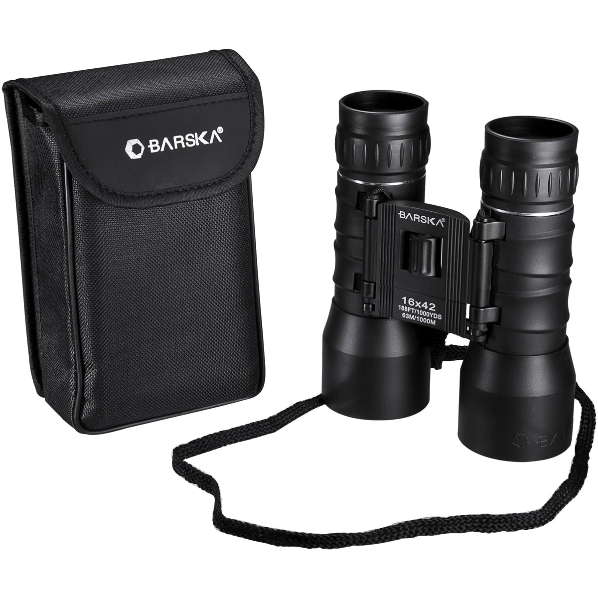 Barska Lucid View Compact Binoculars - 16x42 view 1