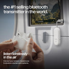 Twelve South AirFly Pro 2, Bluetooth Adapter, Pair 2 AirPods - White view 1