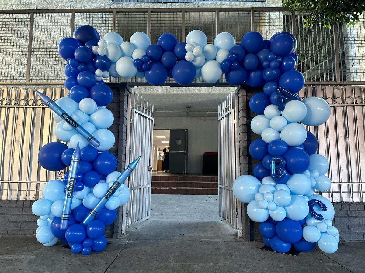 ADOINBY Balloons Arch Kit - Blue view 6