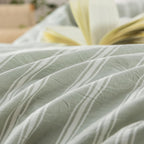 BESTOUCH Cotton Solid Duvet Cover Set - view 7