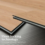 SPC Click Lock Luxury Vinyl Flooring Plank | 342 Sq.Ft | Thick 5 mm | Wood Floating LVP Floor Tile| 100% Waterproof |Scratch Resistant |Rigid Core|Use for Indoor/Commercia(16 Boxes/Pallet)