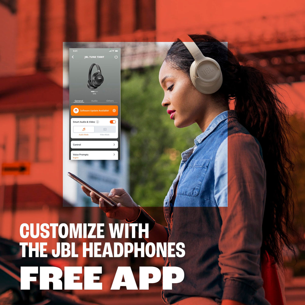 JBL Tune 730BT Wireless Over-Ear Headphones - view 5