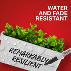 Sharpie Permanent Markers, Fine Tip, Black, Office Supplies, Quick Drying, Fade Resistant, For Wood, Plastic, Paper (Pack of 240)