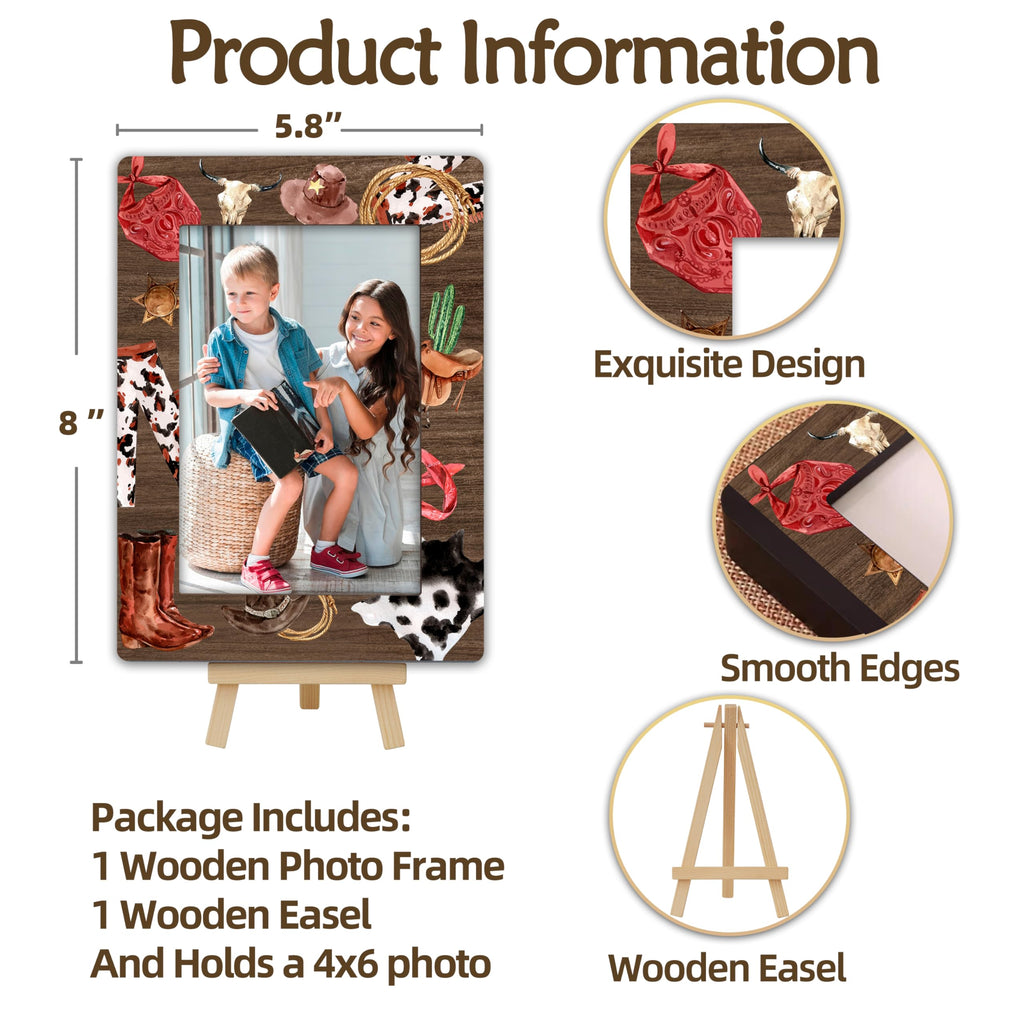 OXRUN Picture Frame - Wild Western view 1