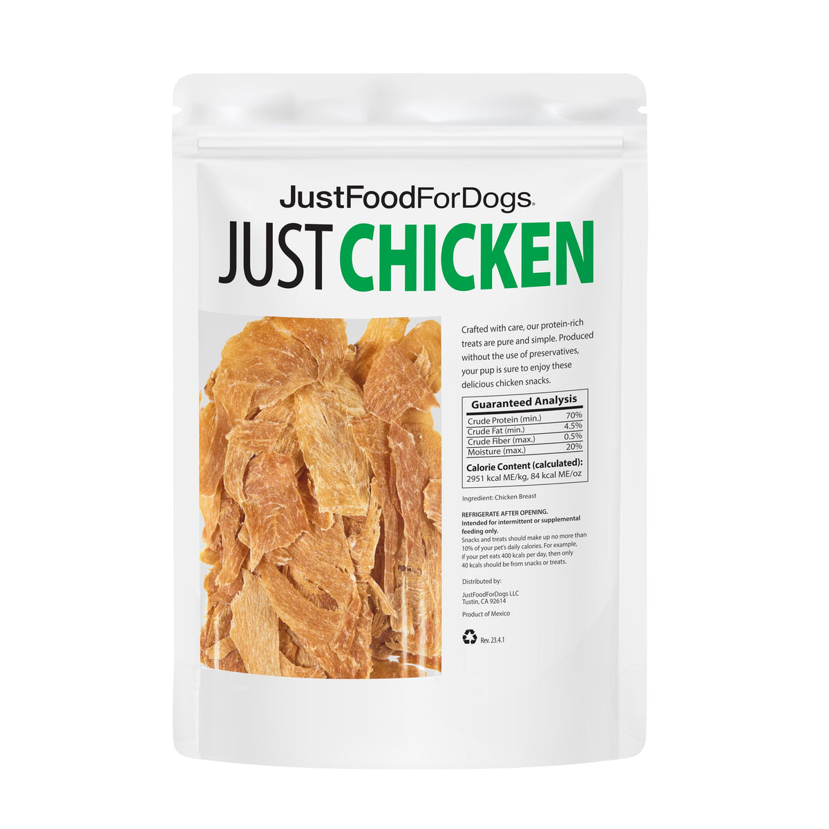JustFoodForDogs Ingredient Healthy Dog Treats