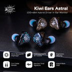 Linsoul Kiwi Ears Astral 1DD+6BA Hybrid in Ear Monitor - Blue view 1
