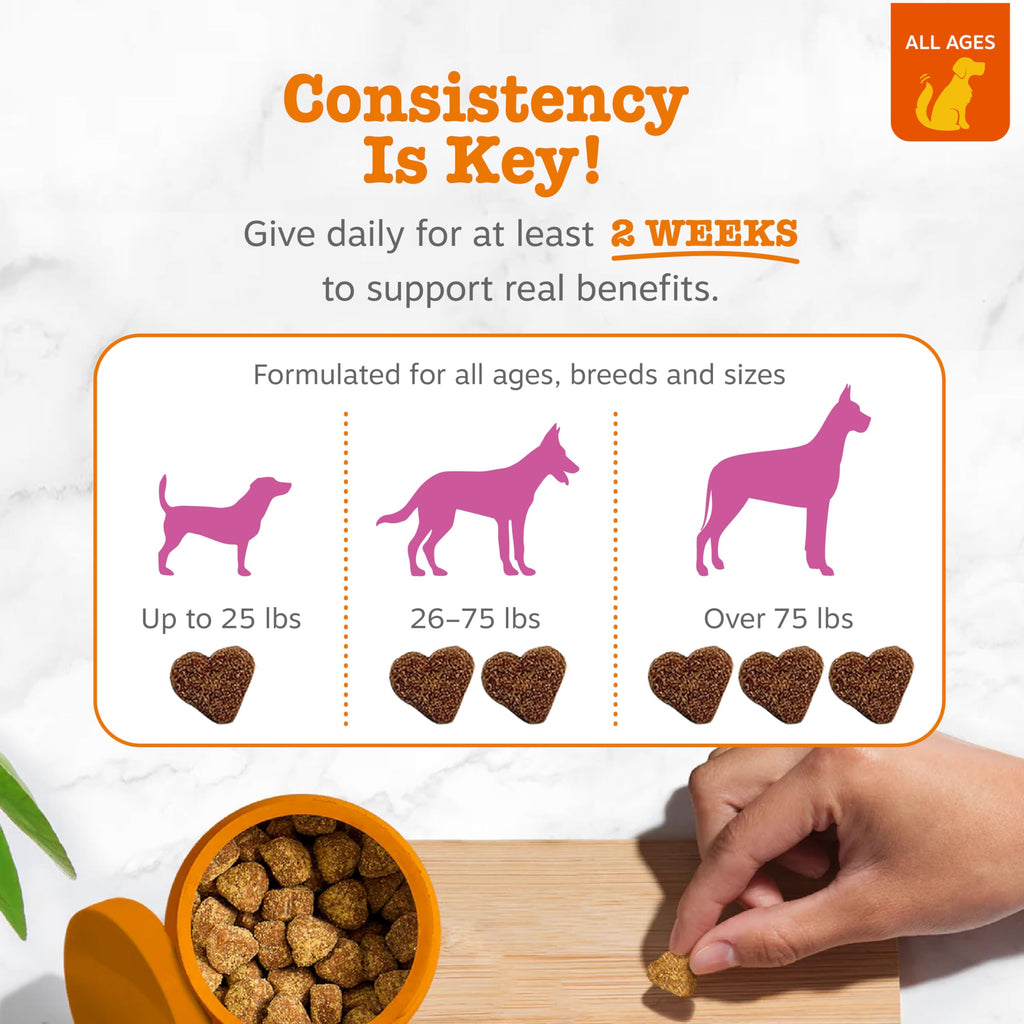 Zesty Paws Hip and Joint Supplement for Dogs