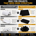 Envelopus 8.5 x 11 Cover Stock - Black view 3
