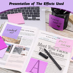 800 Sheets Transparent Sticky Notes