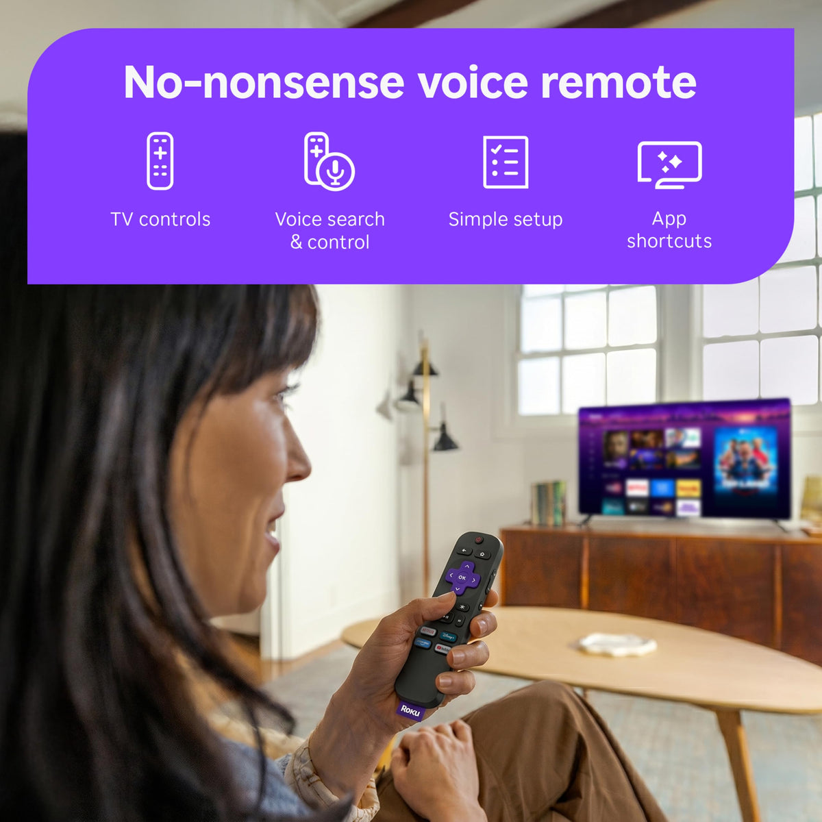 Roku Streaming Stick HD with Voice Remote (3840R)