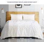 Utopia Bedding 100% Cotton Thermal Blanket Soft - White / Twin view 3