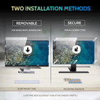 Peslv [2 Pack] 31.5 Inch Privacy Screen for Computer Monitor 16:9 Aspect Ratio, Eye Protection Anti Blue Light Glare