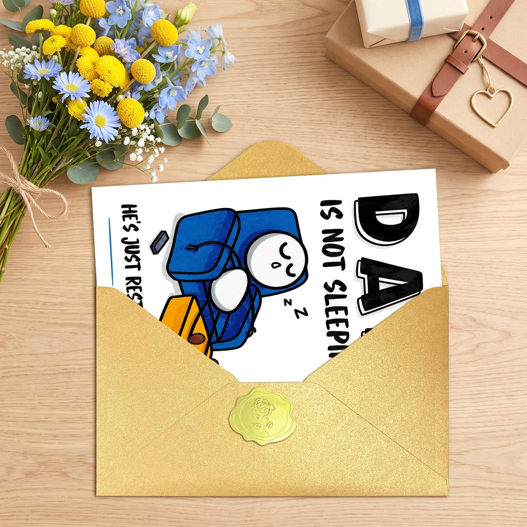 BRYUBR Birthday Card for Dad - Funny-12 view 3